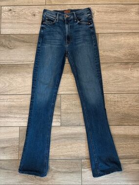 MOTHER Deep Indigo Flare Jeans
